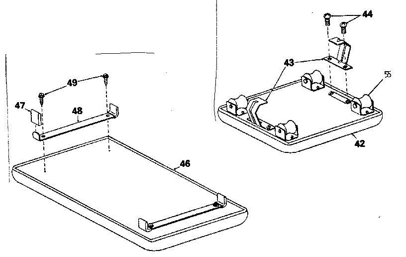 Shapemaster 1000 MULTI-STATION cushion and seat diagram