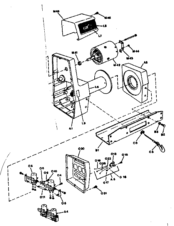 Craftsman 3954 replacement parts diagram