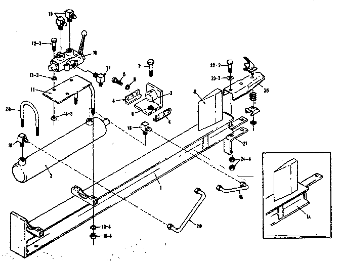 Barnes 200879 main beam assembly diagram
