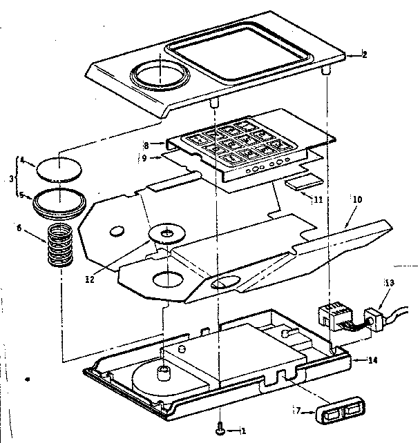 Sears 49775022 replacement parts diagram