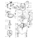 Kenmore 1105804300 machine sub-assembly diagram