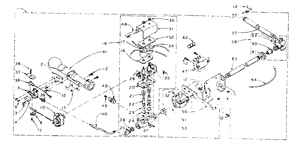 Kenmore 1105807500 white rodgers burner assembly diagram