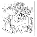 Kenmore 1105807810 machine sub-assembly diagram