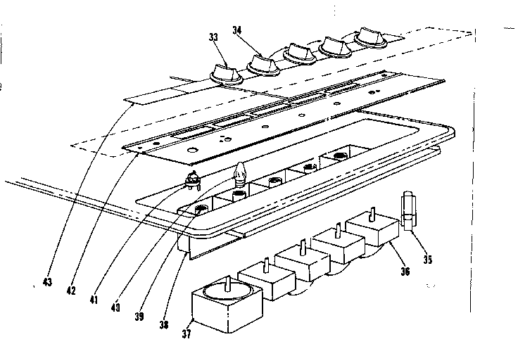 Kenmore 10141748 switch section diagram