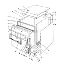 Kenmore 10144310 body assembly section diagram