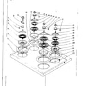 Kenmore 101919580 main top section diagram
