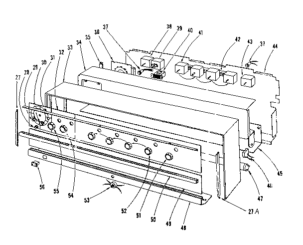 Kenmore 101935600 backguard section diagram