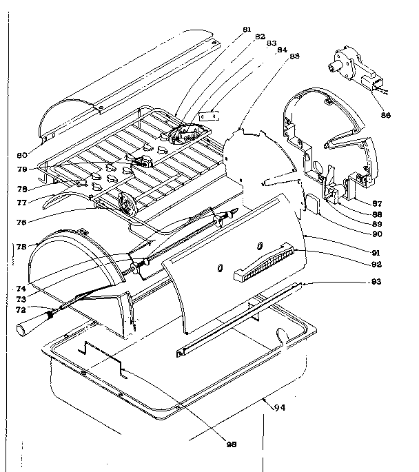 Kenmore 101937580 rotisserie diagram