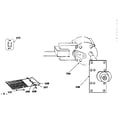 Kenmore 101963582 accessory - rotisserie diagram
