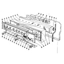Kenmore 101967630 backguard section diagram