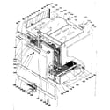 Kenmore 101978580 cabinet diagram