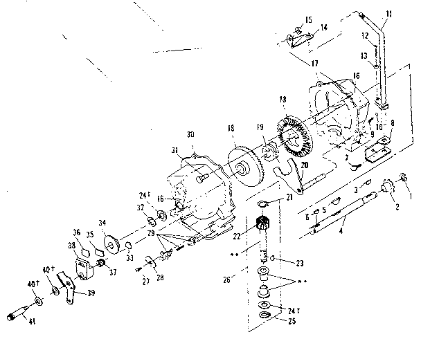 Craftsman 536255280 transaxle diagram