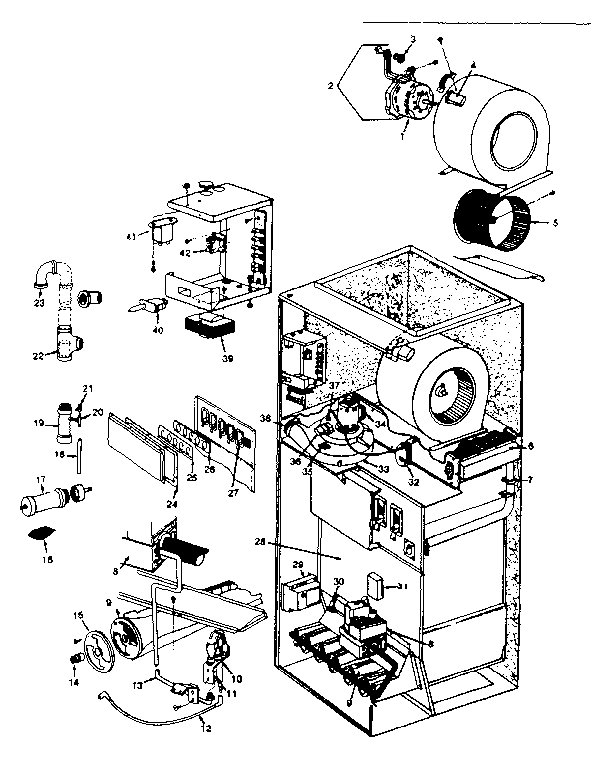Kenmore 867769180 functional replacement parts diagram
