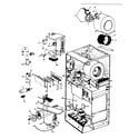 Kenmore 867769180 functional replacement parts diagram