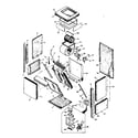 Kenmore 867810301 functional replacement parts diagram