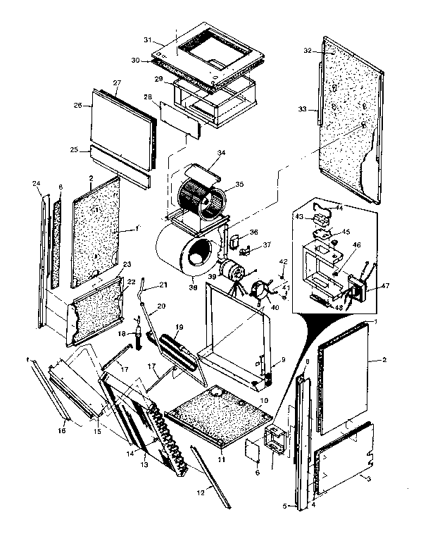 Kenmore 867810251 non-functional replacement parts diagram