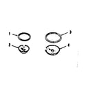 Kenmore 9114658711 optional porcelain pan and chrome ring kit no. 8068400 diagram