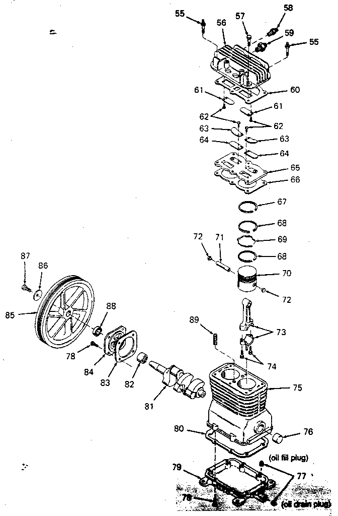 Craftsman 919176931 compressor pump diagram diagram