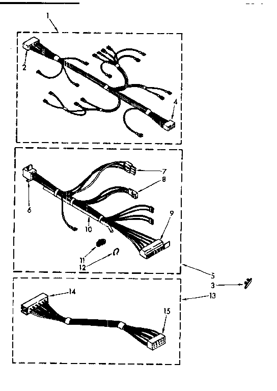 Kenmore 11082403100 wiring harness diagram