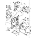 Kenmore 11087405800 bulkhead parts diagram