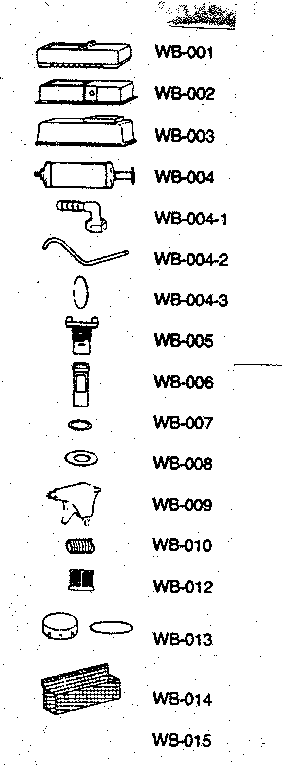 Kenmore 20030 unit parts diagram