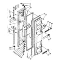 Kenmore 1068572861 freezer door parts diagram