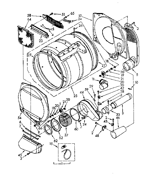 Kenmore 11087781700 bulkhead parts diagram