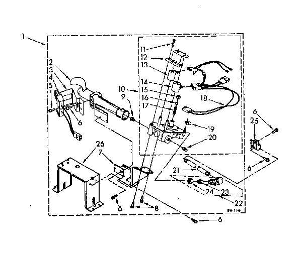 Kenmore 11087781700 burner assembly diagram