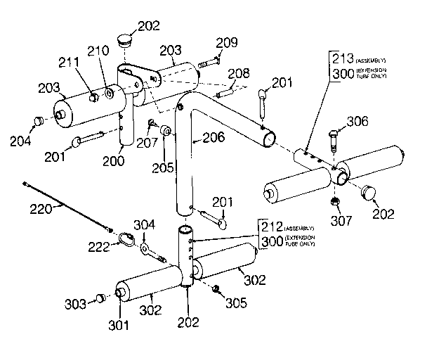 Lifestyler 15650 leg lift diagram