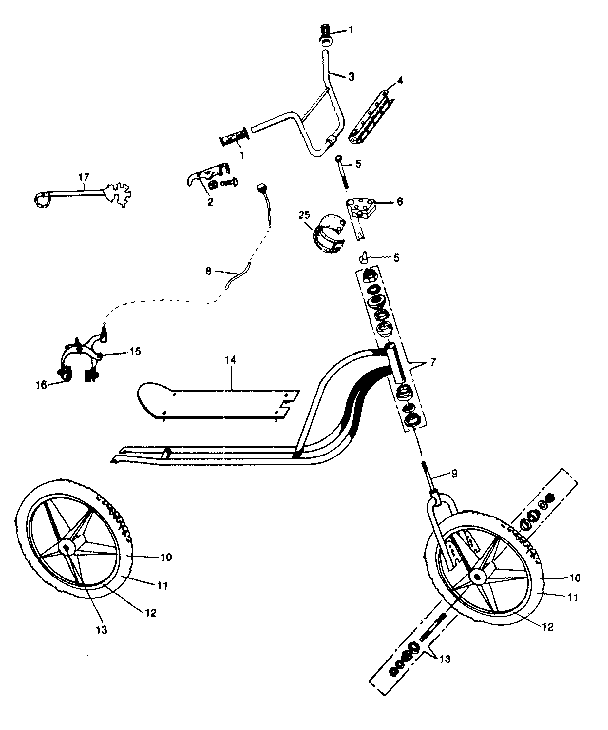 Sears 48857 unit parts diagram
