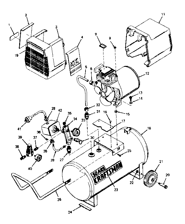 Craftsman 919154110 unit parts diagram