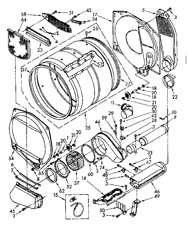 Kenmore 11086781100 bulkhead parts diagram