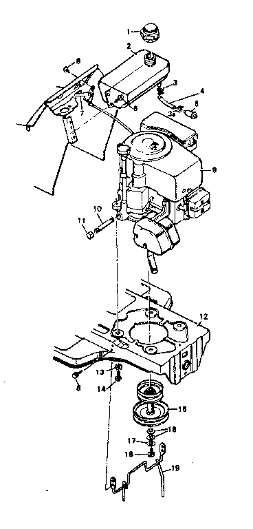 Craftsman 502254260 engine mount diagram