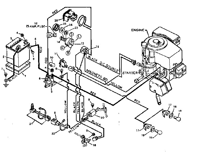 Craftsman 502254260 wiring diagram diagram