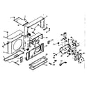 Kenmore 10665180 air flow parts diagram