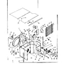 Kenmore 25364930 electrical systems & air handling parts diagram