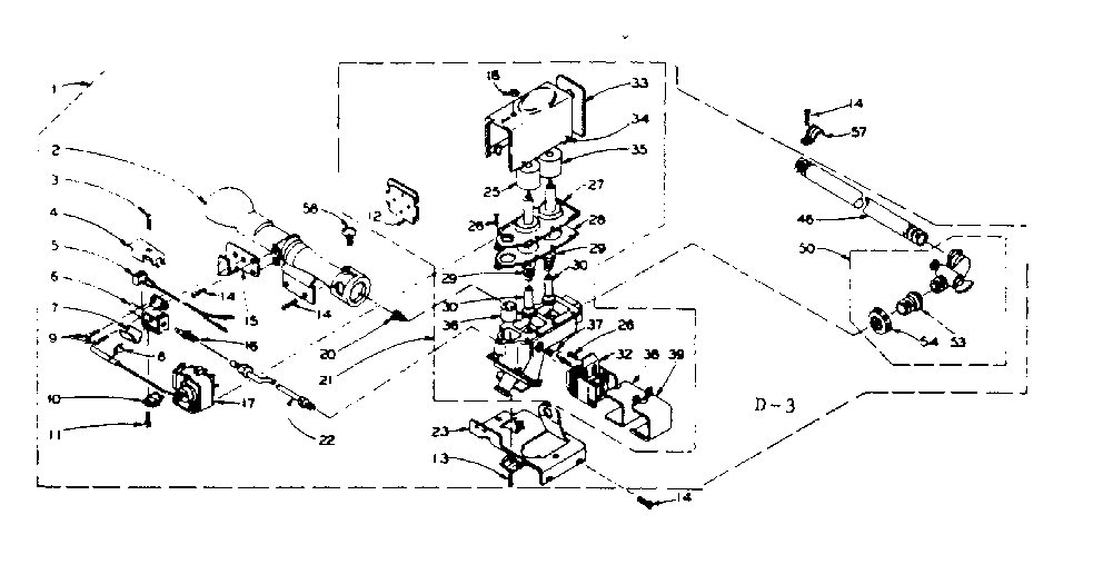 Kenmore 1106217501 white rodgers burner assembly diagram
