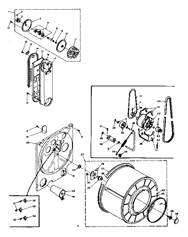 Kenmore 1106217431 bulkhead assembly diagram