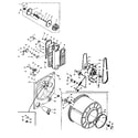 Kenmore 1106207803 bulkhead assembly diagram