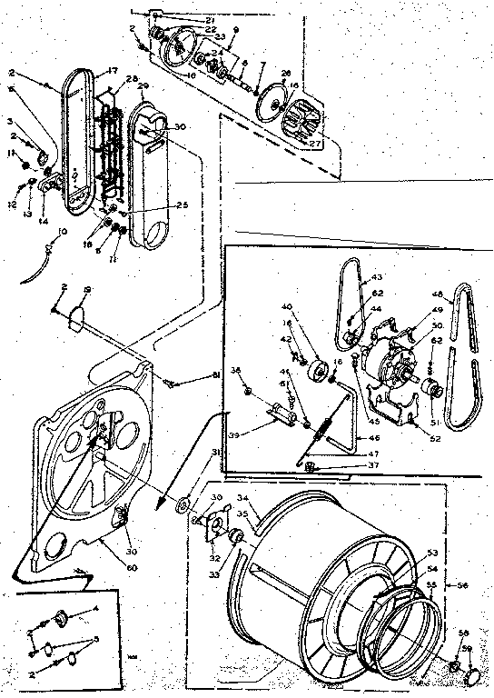 Kenmore 1106208430 bulkhead assembly diagram