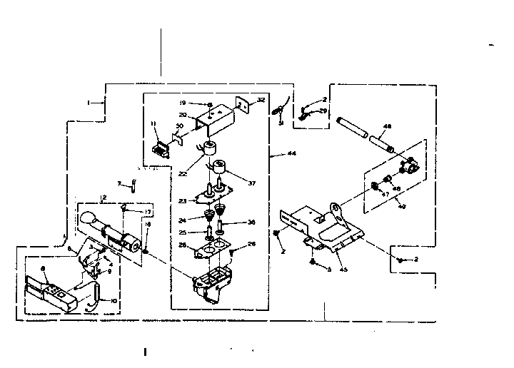 Kenmore 1106207741 burner assembly diagram