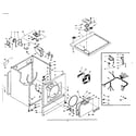 Kenmore 1106117232 machine sub-assembly diagram