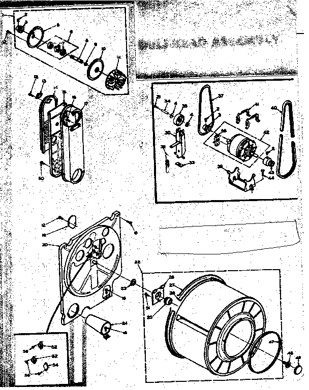 Kenmore 1106117252 bulkhead assembly diagram