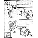 Kenmore 1106117232 bulkhead assembly diagram