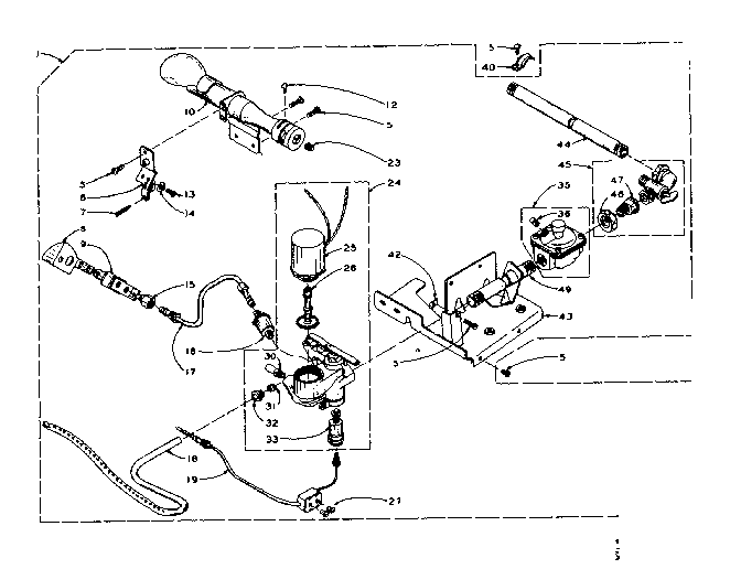 Kenmore 1106207500 basoid burner assembly diagram