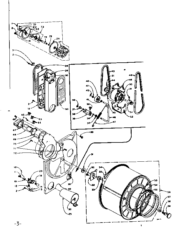 Kenmore 1106117800 bulkhead assembly diagram