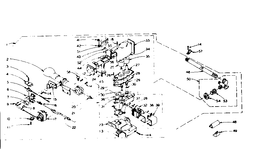 Kenmore 1106117800 white rodgers burner assembly diagram