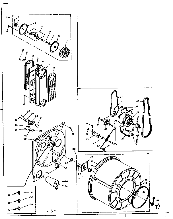 Kenmore 1106117822 bulkhead assembly diagram