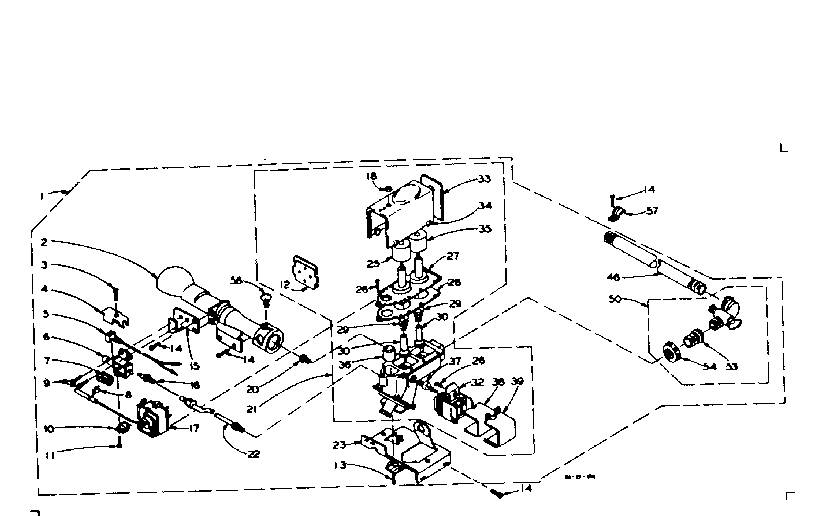 Kenmore 1106117822 white rodgers burner assembly diagram