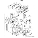 Kenmore 1106117823 machine sub-assembly diagram